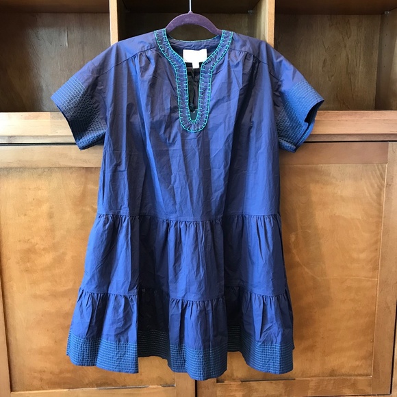 NWT TUCKERNUCK POMANDER PLACE NAVY DRESS - Picture 2 of 13